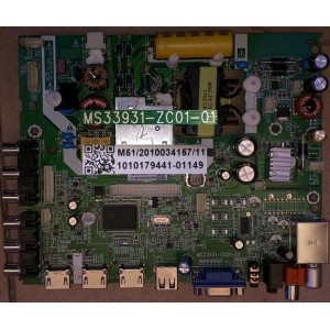 THOMSON TL32HD-TP MAIN BOARD MS33931-ZC01-01 1010179441